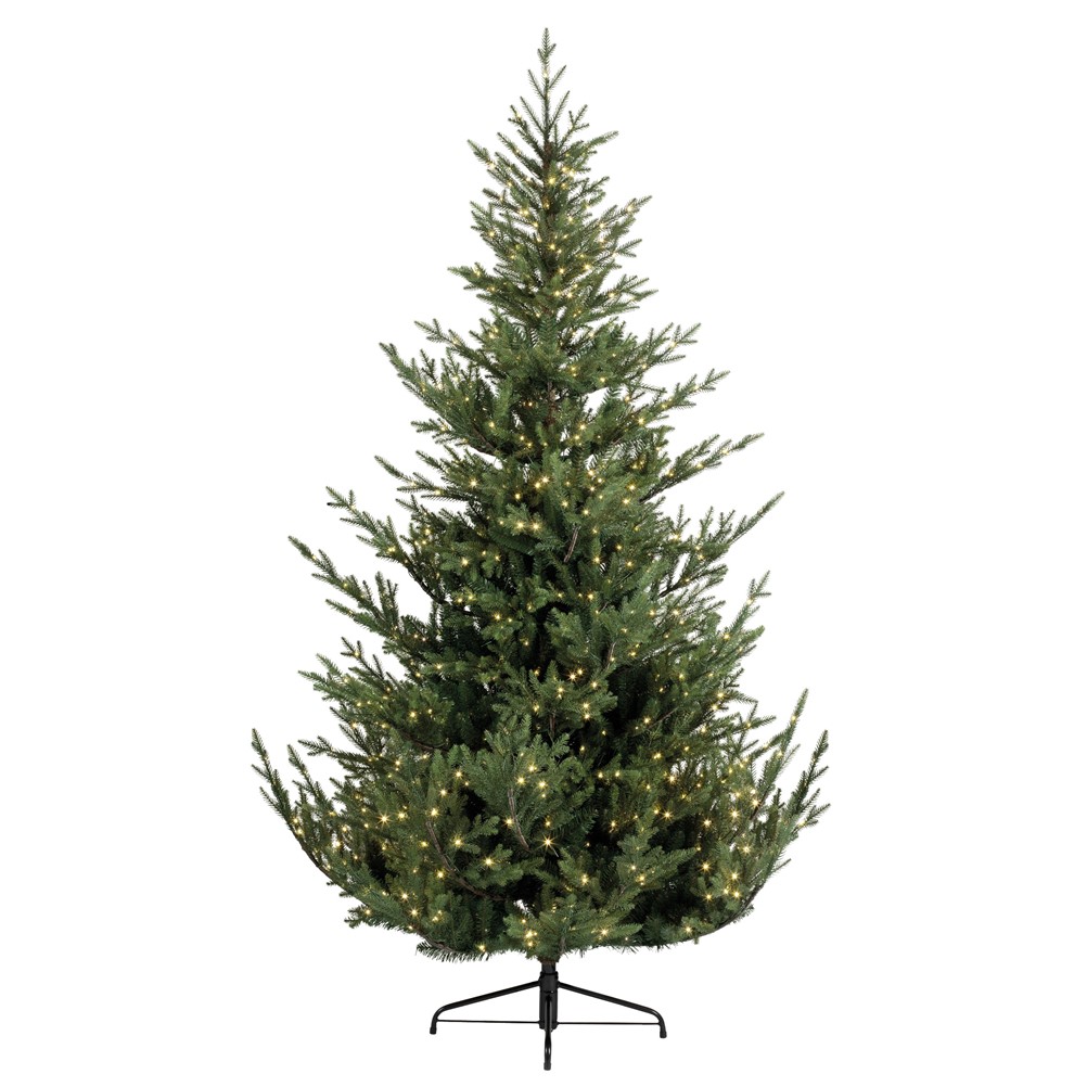 7FT Norway Spruce Pre-lit Kaemingk Everlands Artificial Christmas Tree